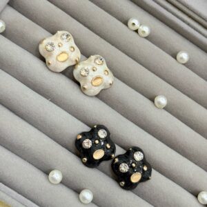 Stylish diamond studded earrings