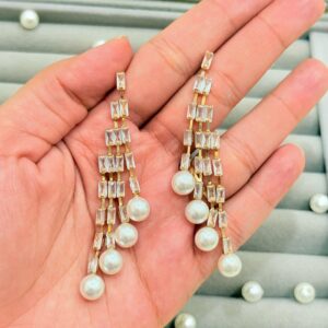 Designer diamond danglers
