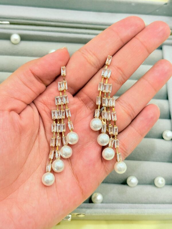 Designer diamond danglers